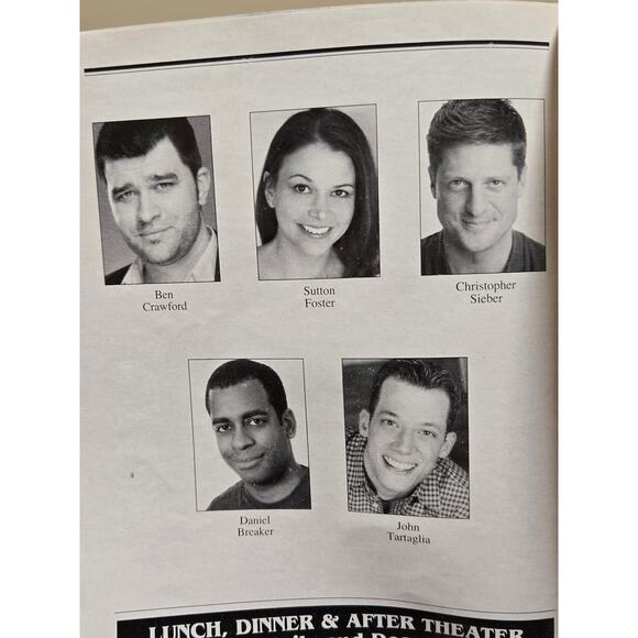 Shrek The Musical With Sutton Foster Broadway Cast 2009 Playbill - Picture 3 of 3